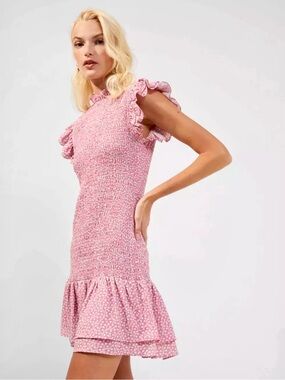 French Connection Smocked Dress